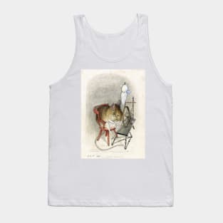 Mouse Spinning - Beatrix Potter Tank Top